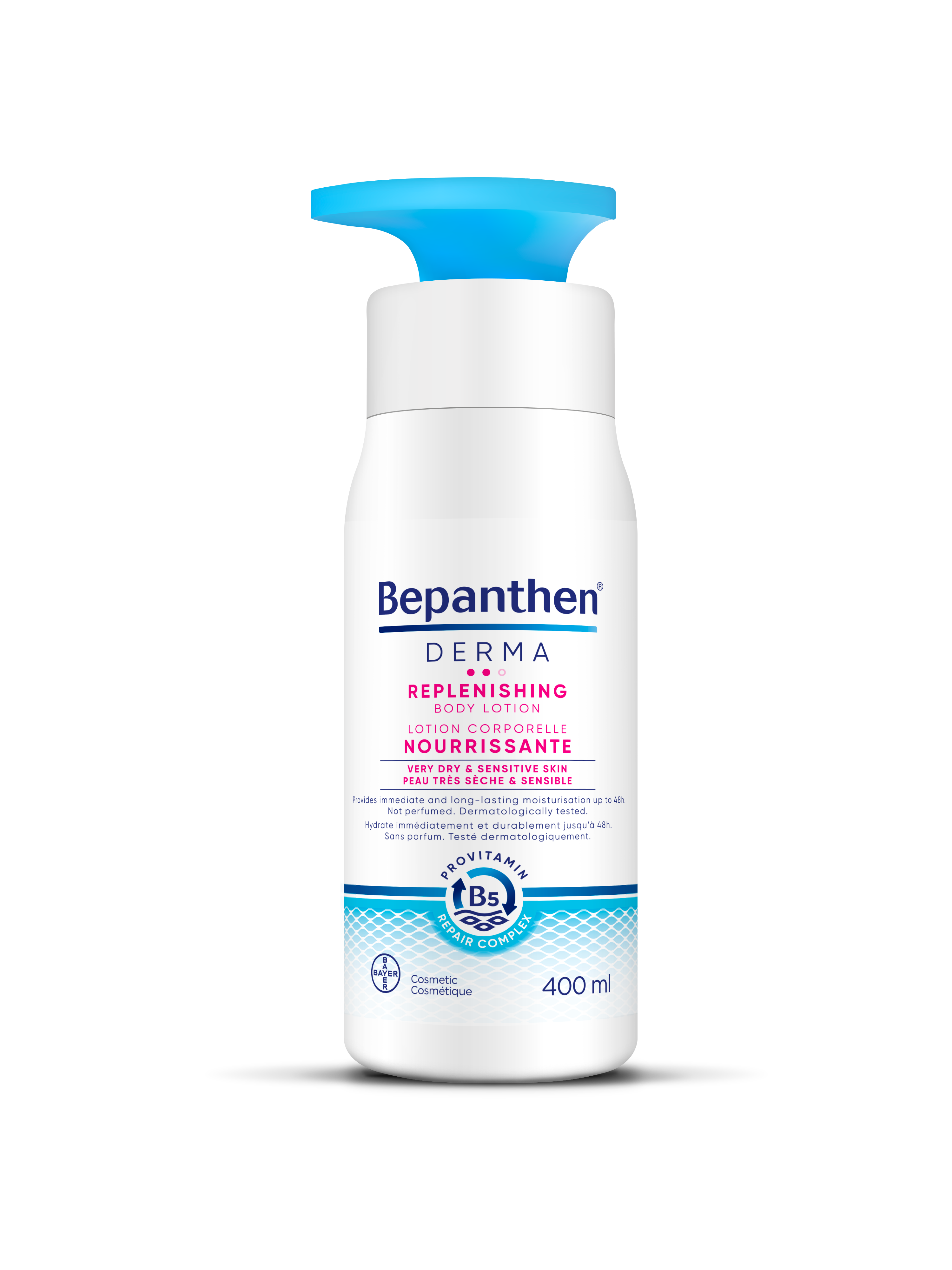 Bepanthen Derma hloubkově vyživující tělové mléko 400ml