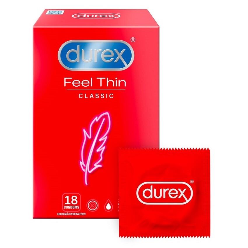 DUREX Feel Thin Classic prezervativ 18ks