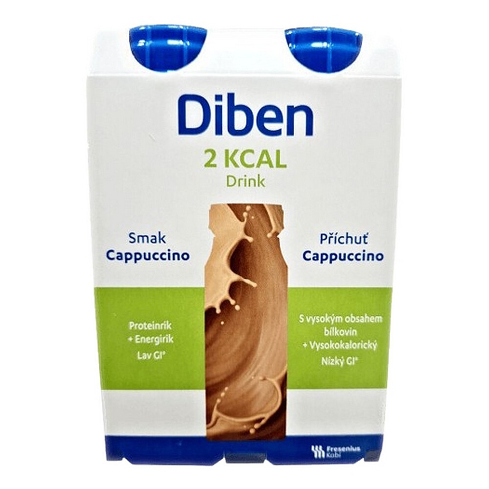 Diben 2 kcal Drink cappuccino por.sol.4x200ml