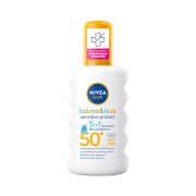 NIVEA SUN Dětský sprej na opalování Sensitive SPF 50+ 200ml