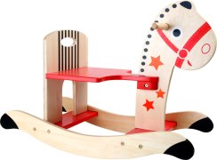 2Kids Toys Dřevěný houpací kůň hvězda