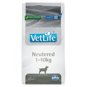 VET LIFE Natural Neutered granule pro kastrované psy do 10 kg hmotnosti, Hmotnost balení: 10 kg