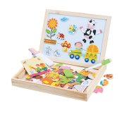 2KIDS TOYS Magnetická tabulka farma 102 kusů
