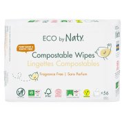 NATY Dětské vlhčené hygienické ubrousky economy pack 3 x 56 ks