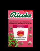 RICOLA Brusinky bez cukru 40g