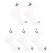 Styx 5PACK ponožky kotníkové bílé (5HK1061) XL