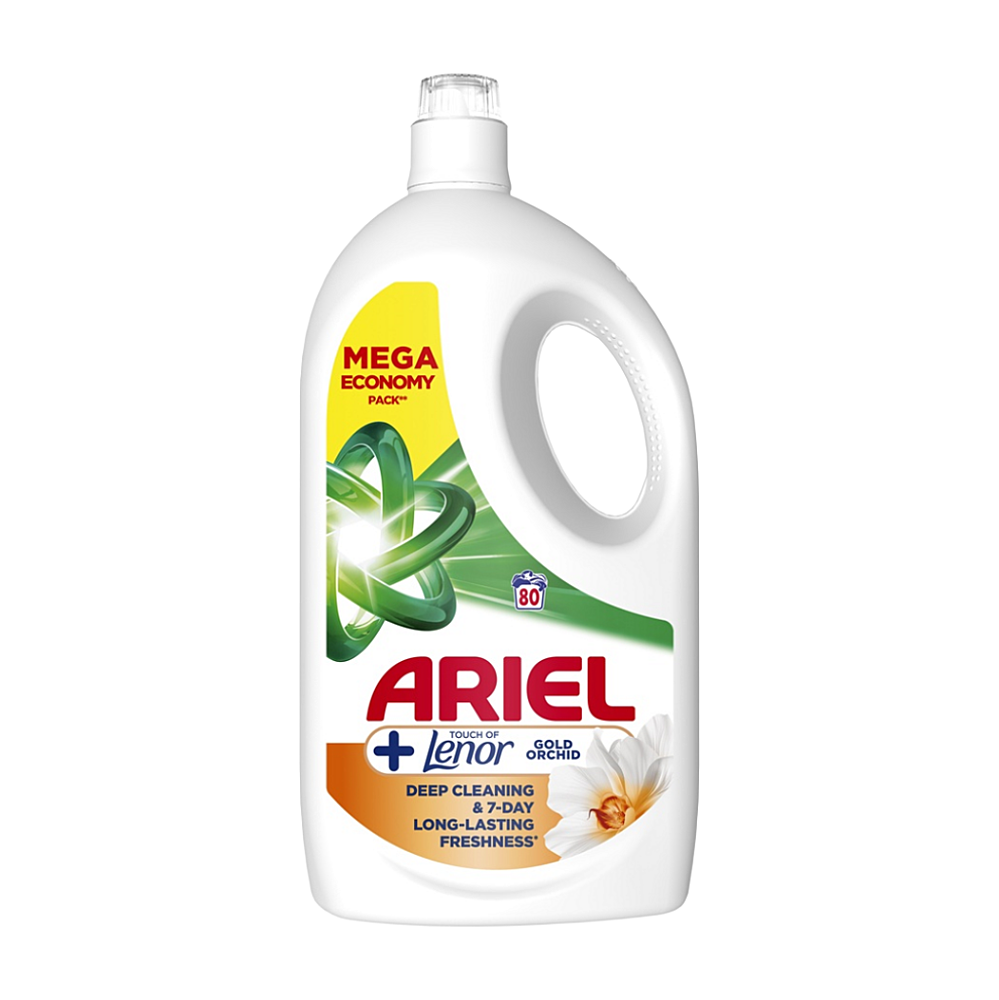 Ariel Touch of Lenor Gold Orchid prací gel 3,6 l 80 praní