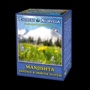 EVEREST AYURVEDA Manjishta ochrana a posílení imunity sypaný čaj 100 g