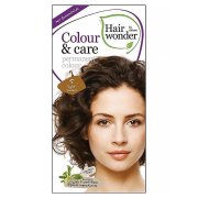 HAIRWONDER Dlouhotrvající barva na vlasy 5 Světle hnědá BIO 100 ml