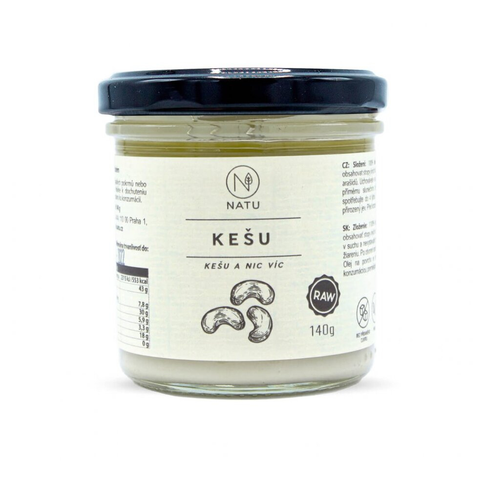 NATU Kešu krém 140 g