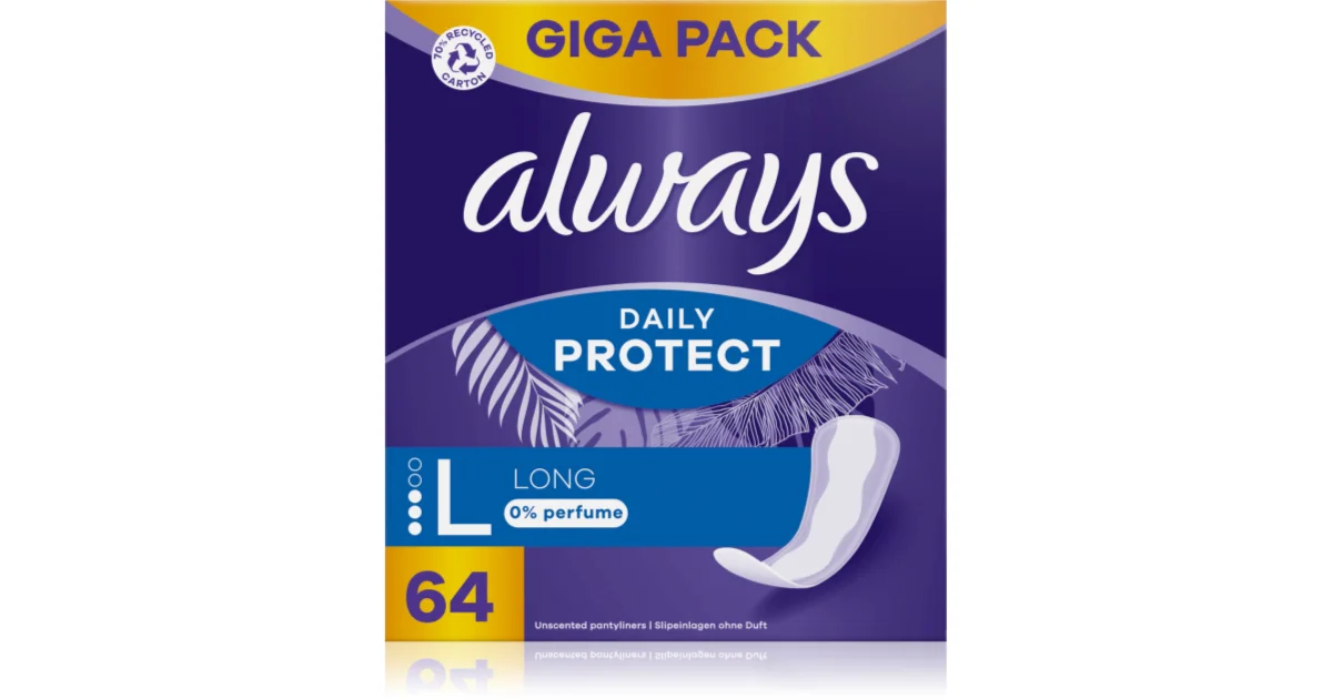 Always Intimky Daily Protect Long 64ks