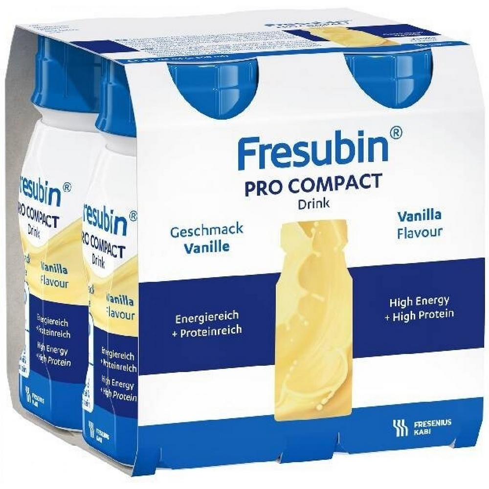 FRESUBIN Pro compact drink vanilka 4 x 125 ml