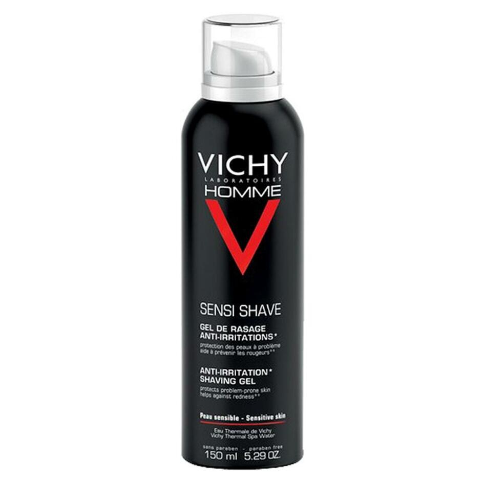 VICHY Homme Gel na holení proti podráždění pleti 150 ml