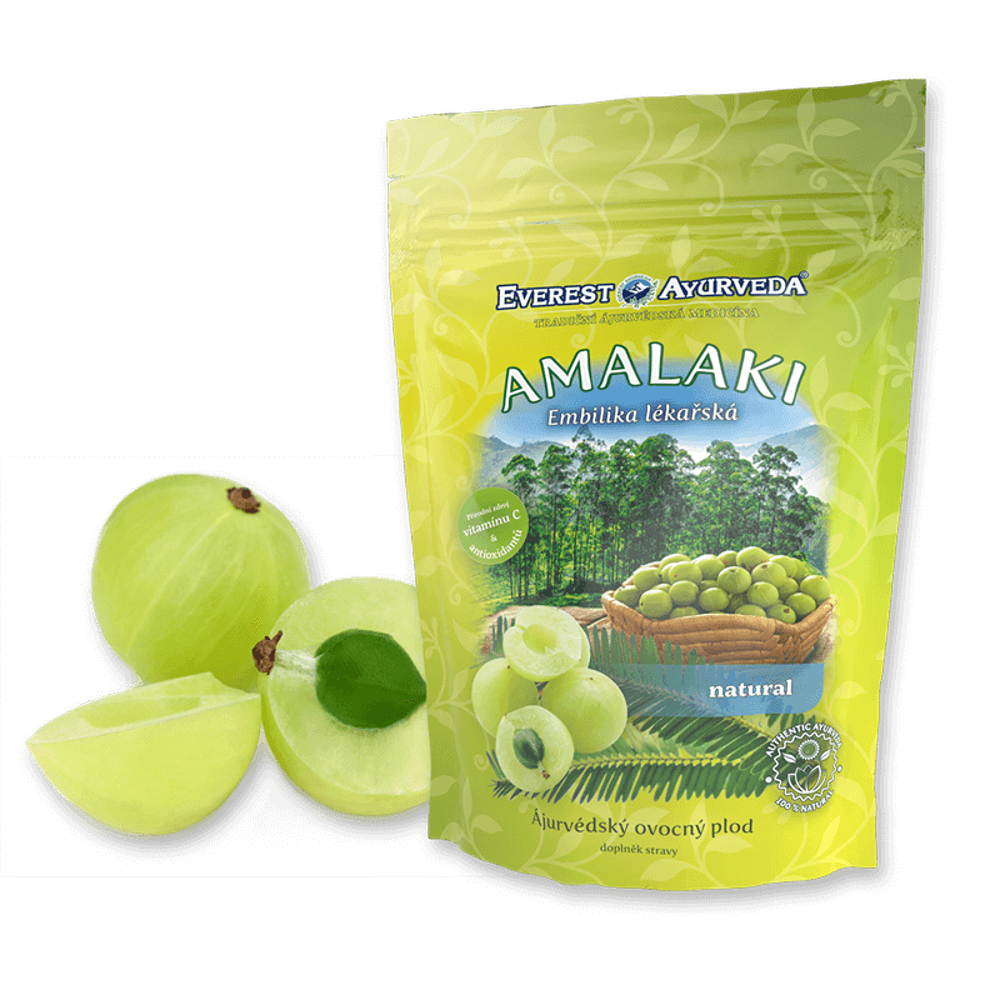 EVEREST AYURVEDA Amalaki plod natural imunita a žaludek sušené ovoce 100 g