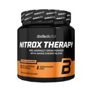 BioTech USA Nitrox Therapy 340g - modrý hrozen