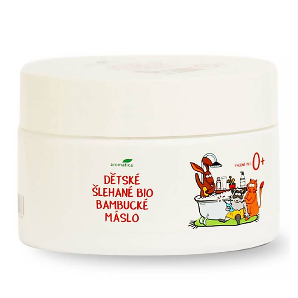 Aromatica Dětské šlehané Bio Bambucké Máslo 200ml