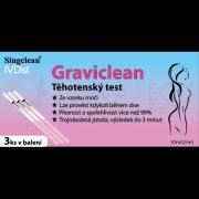 Singclean Graviclean IVDst těhotenský test 3ks