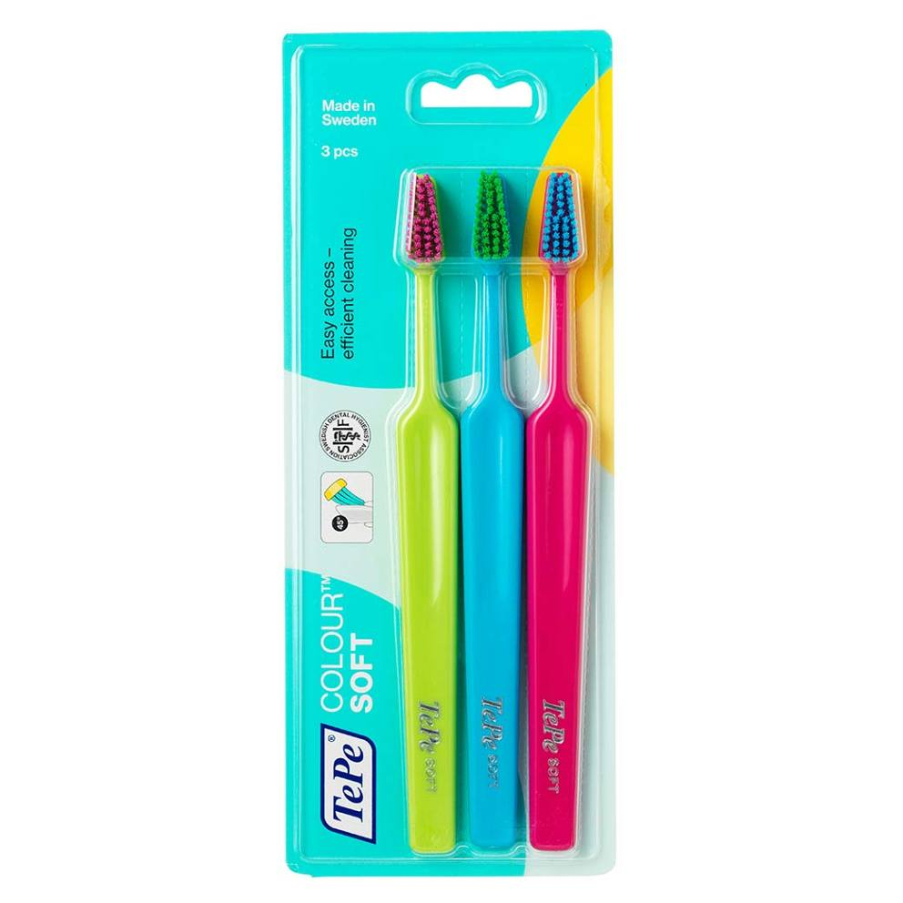 TePe Colour Select soft zubní kartáček 2+1 322383