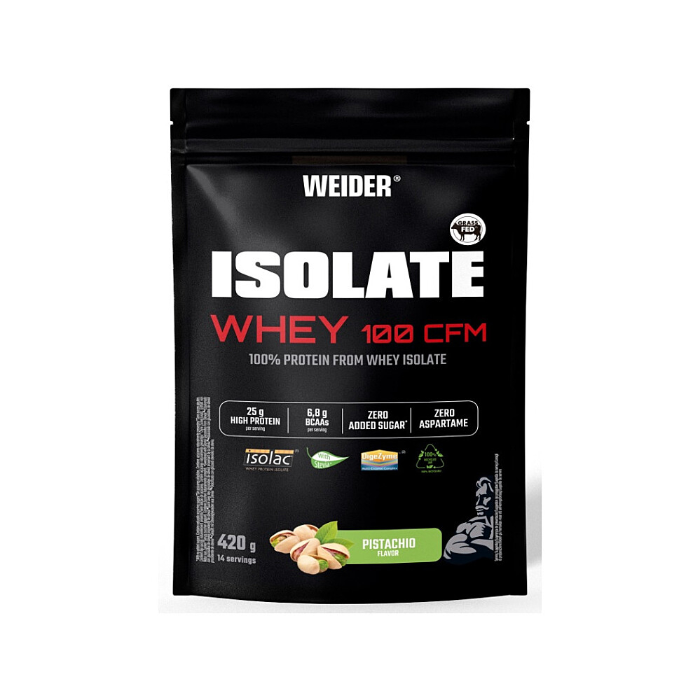 WEIDER Isolate whey 100 cfm pistácie 420 g