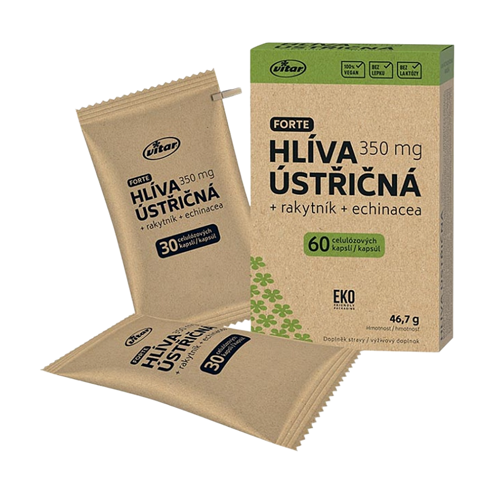 Vitar EKO Hlíva ústřičná 60 kapslí