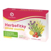 Herbofitky dětské se štávou z jahod 36ks