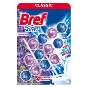 BREF Power Aktiv Tuhý WC blok Lavender 3 x 50 g
