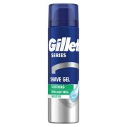 Gillette Series Zklidňující Gel Na Holení S Aloe Vera, 200ml