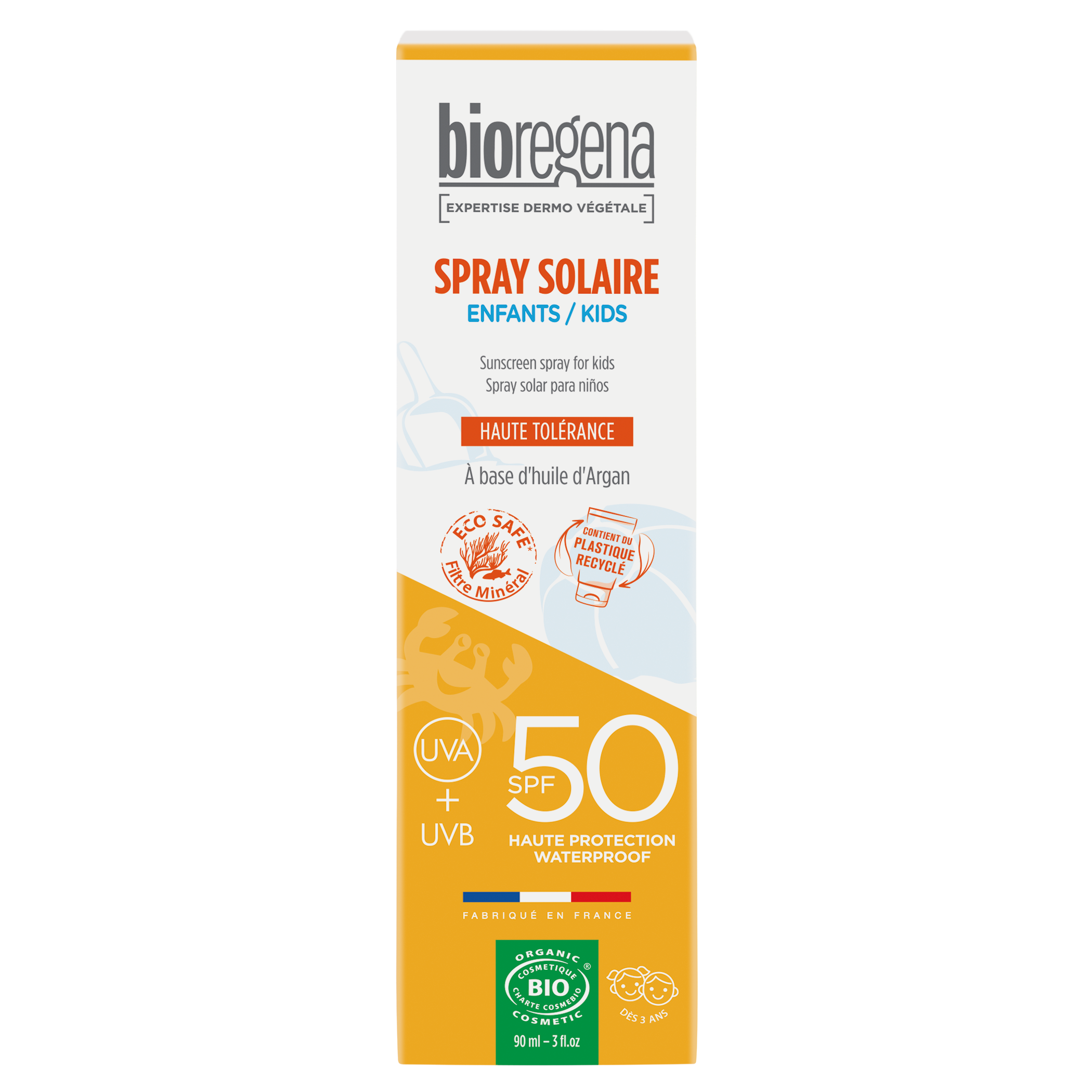 BIOREGENA Sprej na opalování SPF50 Kids BIO 90ml