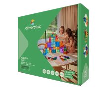 Cleverclixx Magnetická stavebnice Inventive sada Intense - 110 ks