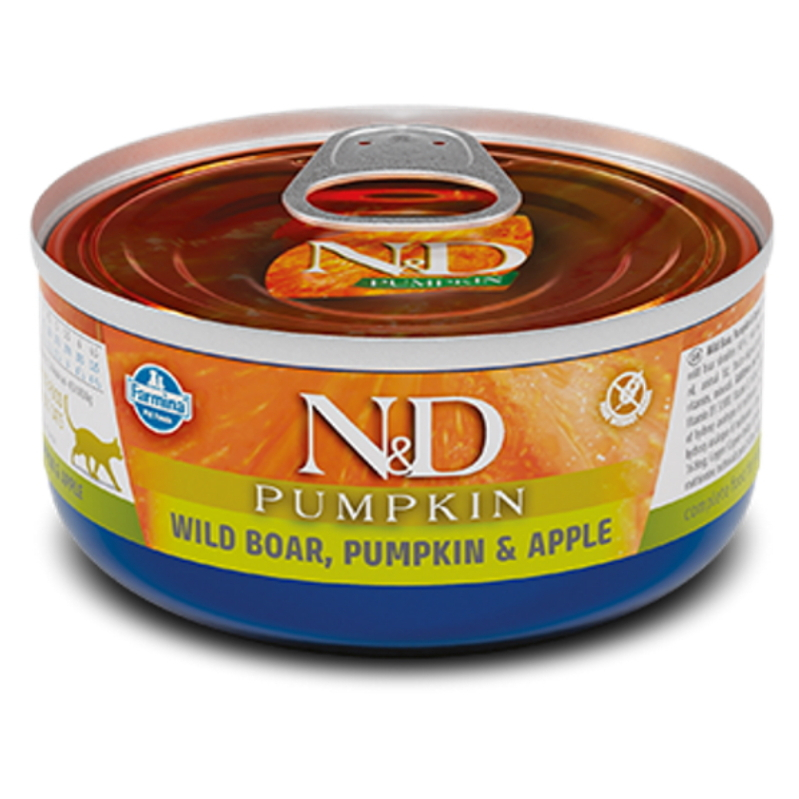 N&D Pumpkin Boar & Apple Adult pro kočky 80 g