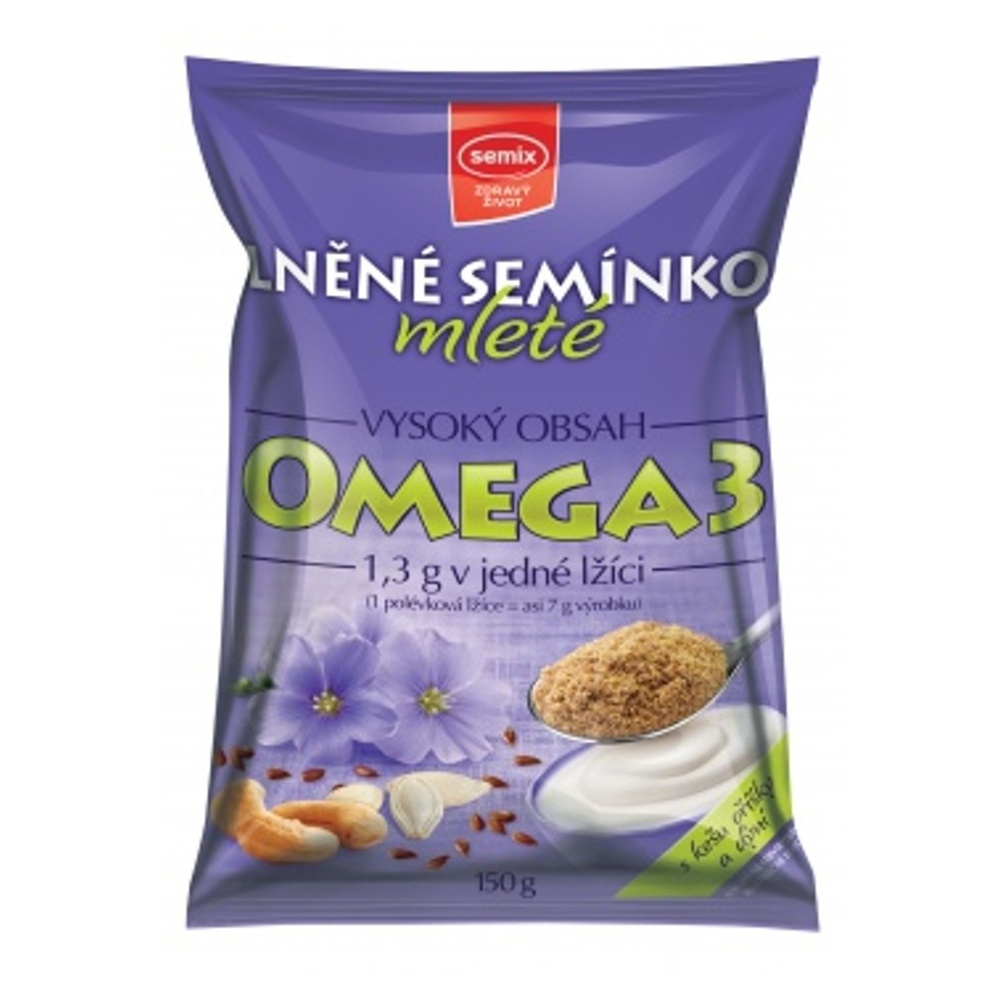 SEMIX Lněné semínko mleté s kešu oříšky a dýní 150 g