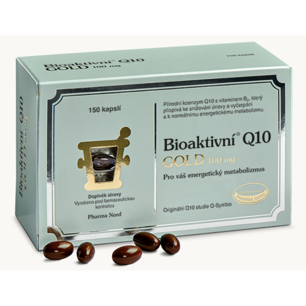 Bioaktivní Q10 Gold 100mg 150 kapslí