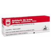 Aciclovir AL Krém drm.crm.1x2g/50mg