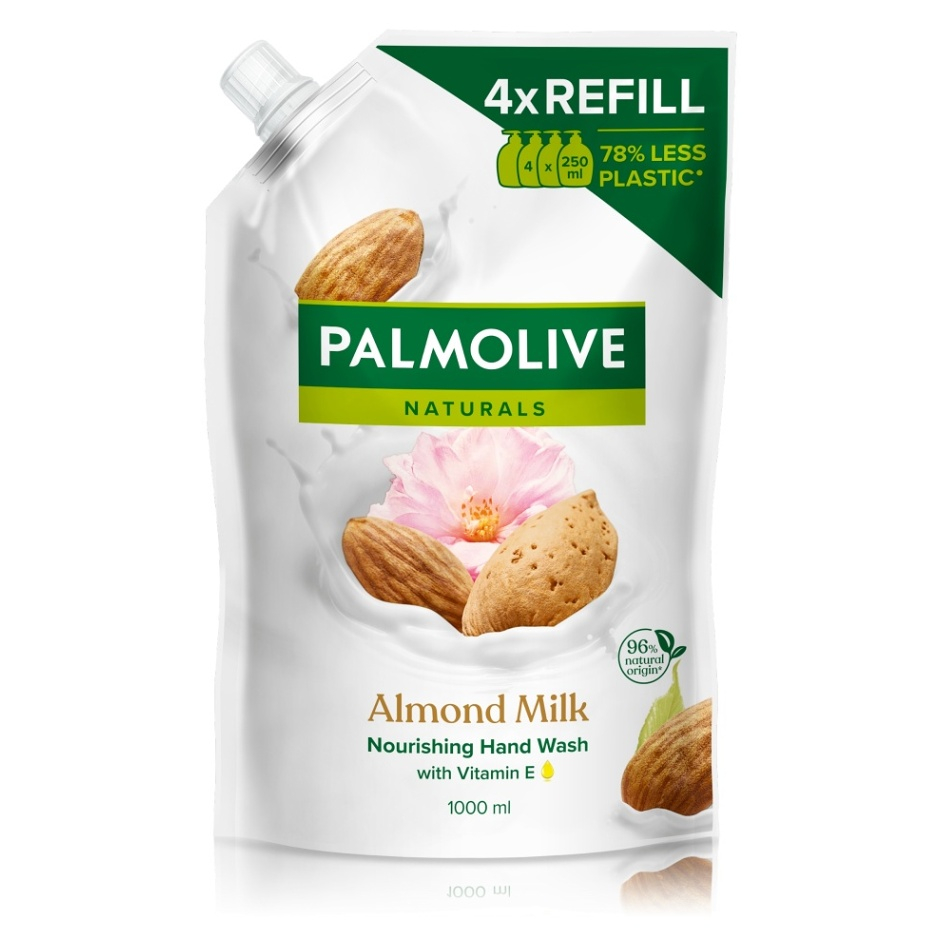 PALMOLIVE Tekuté mýdlo náhradní náplň Almond & Milk 1000 ml