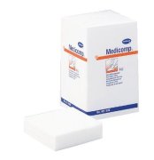 Kompresy Medicomp Nesterilní 7,5x7,5cm,netkaný textil,4 vrstvy,100ks