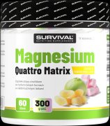Survival Magnesium Quattro Matrix 300 g pomelo-marshmallow