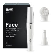 BRAUN Face 810 epilátor a čisticí kartáček na obličej bílý