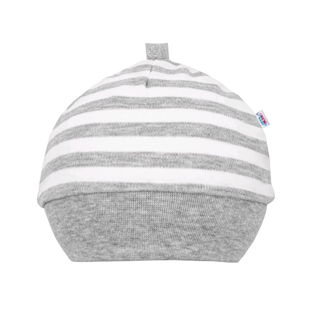 New Baby Kojenecká bavlněná čepička  Zebra exclusive, vel. 74 (6-9m)