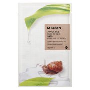 MIZON Joyful Time Plátýnková 3D maska s filtrátem z hlemýždího extraktu 23 g