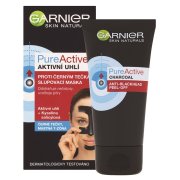GARNIER Skin Naturals Pure Active Slupovací maska Aktivní uhlí 50 ml