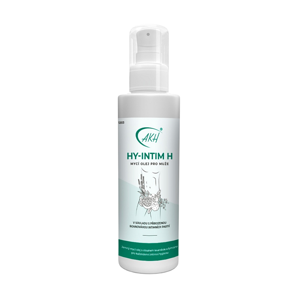 KAREL HADEK Hy-intim h intimní mycí olej pro muže 200 ml