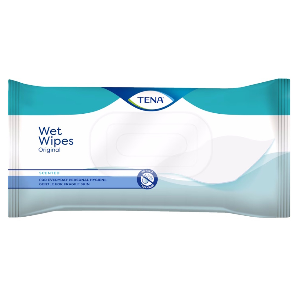 TENA Protect Wet Wipes vlhčené ubrousky 80 kusů