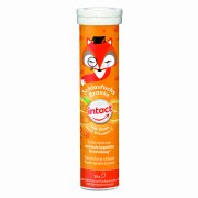 Intact Chytrá liška žel.+vitamin C pomeranč šum.tbl.15