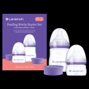 Lansinoh startovací set lahví 1x 60ml + 1x 160ml s NaturalWave TM savičkou (XS+S)