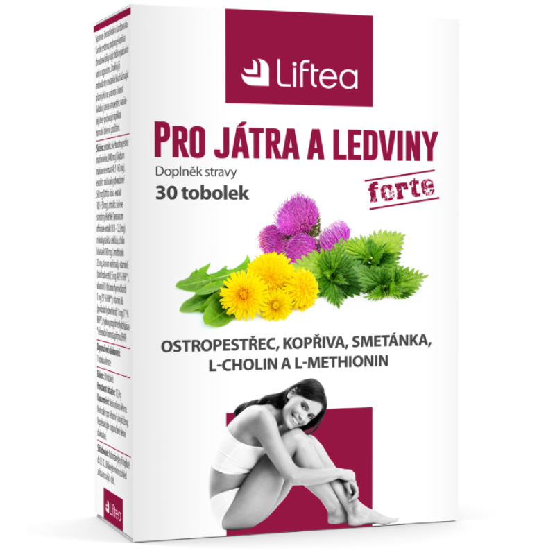 LIFTEA Pro játra a ledviny tob.30