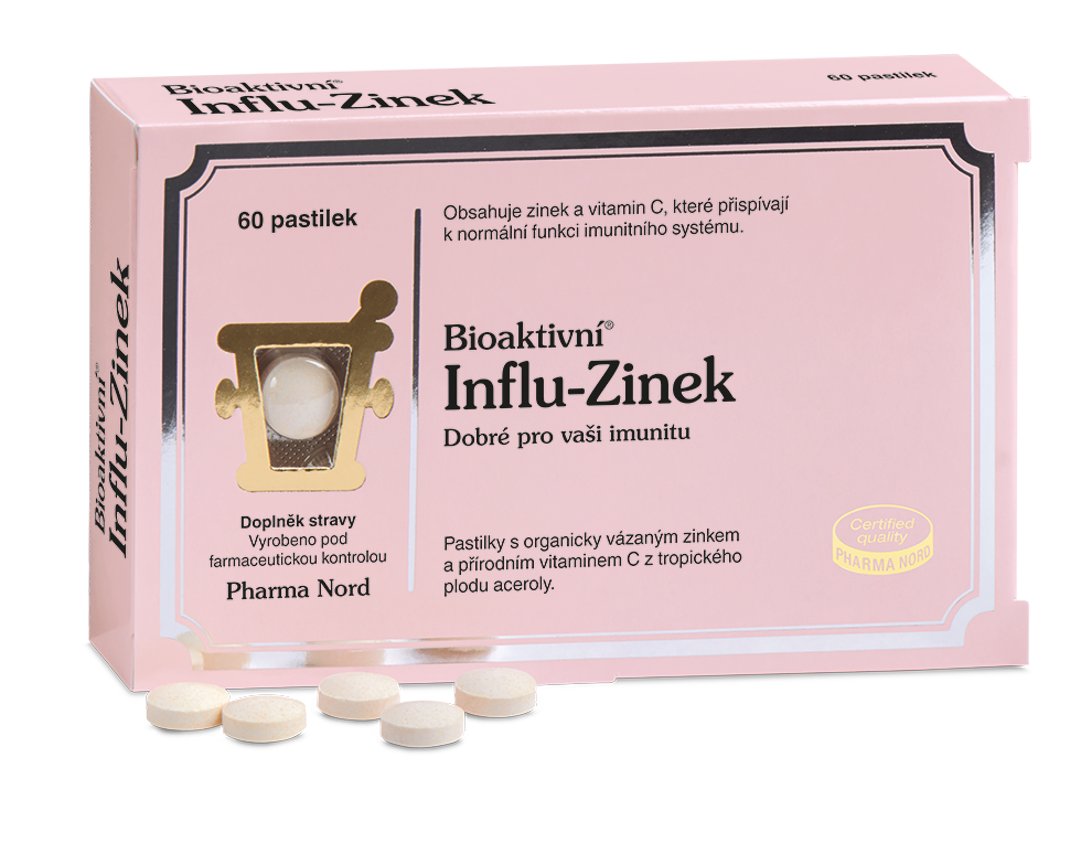 Bioaktivní Influ-Zinek 60 tablet