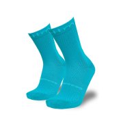 COLLM Run pro vysoké kompresní ponožky modré 1 pár, Velikost: 37-39