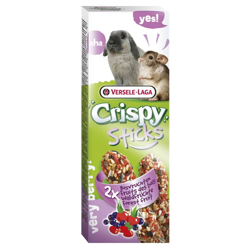 VERSELE-LAGA Crispy Sticks pro králíky/činčily lesní ovoce 110 g