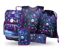 Baagl Školní set Ergo Jungle Panda III