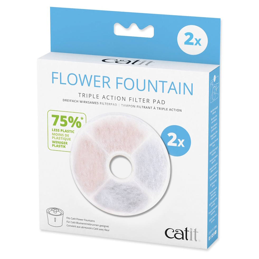 CATIT Triple Action Flower Filtrační náplň 2.0 2 ks